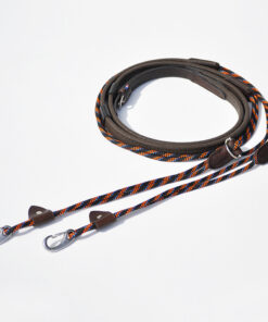 Alternative view of In Horse We Trust - Rênes allemandes réglables Soft T