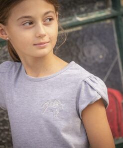 Tee shirt YSAE EDEN BY PENELOPE GRIS CHINÉ