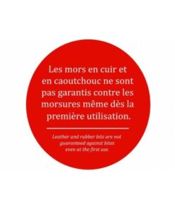 Alternative view of Mors caoutchouc Pelham droit petites branches jump'in