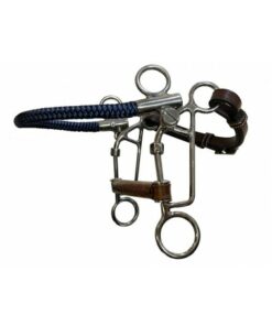 Mors Combiné cuir rond jump'in