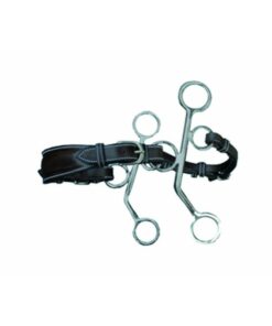 Hackamore cuir branches courtes jump'in